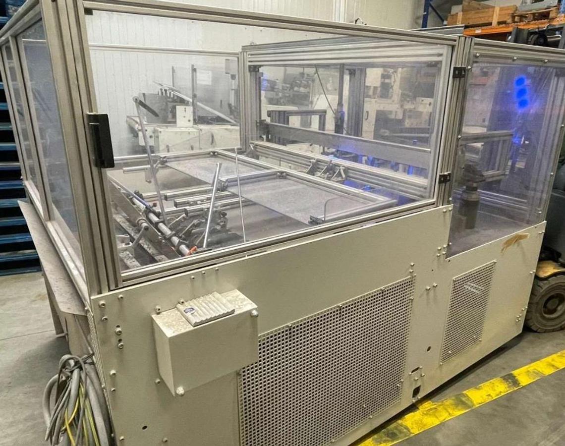 20" Window patching machine for cardboard, Kohmann #F-1100, dual lane, 2015 - Image 7
