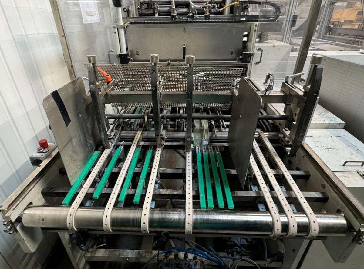 20" Window patching machine for cardboard, Kohmann #F-1100, dual lane, 2015 - Image 10