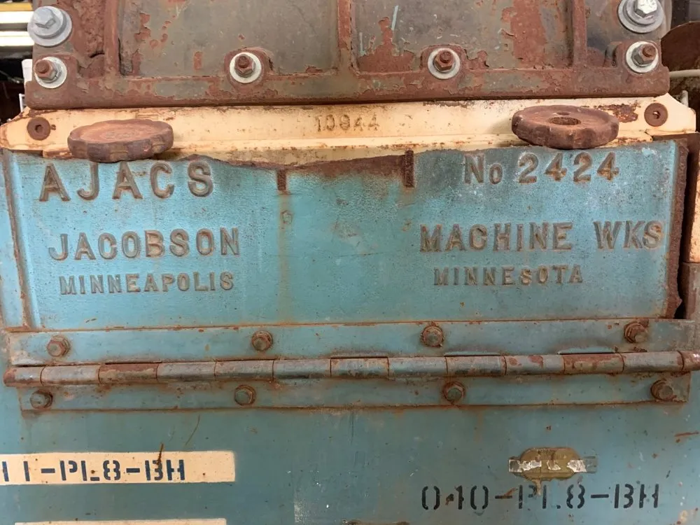 Jacobson #2424, Hammer Mill, Type Ajac, Size 2424, Direct Couple 125 HP Motor, 440 V - Image 3
