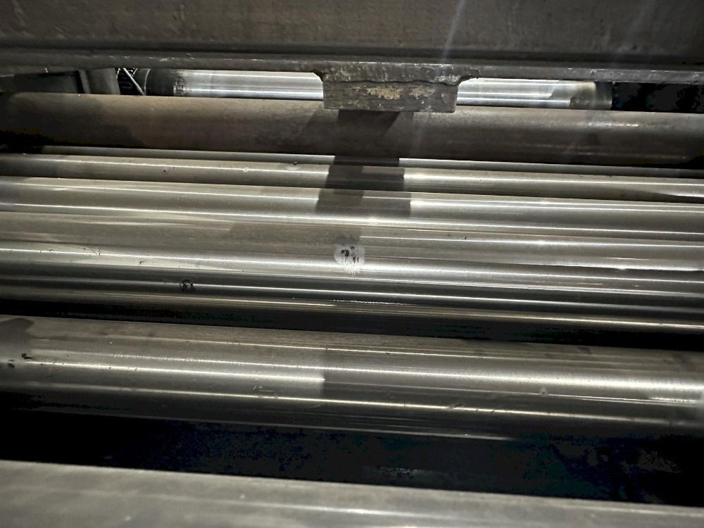 48" x 14" gauge Automatic Feed #13-32-48, Roll Straightener Leveler, 6 Over 7, Exit/Entry Pinch Rolls - Image 2