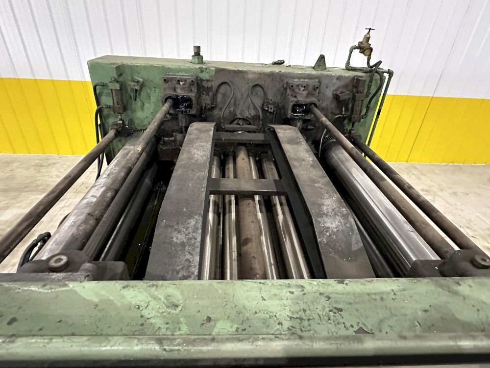 48" x 14" gauge Automatic Feed #13-32-48, Roll Straightener Leveler, 6 Over 7, Exit/Entry Pinch Rolls - Image 5