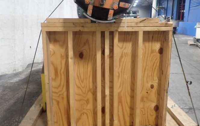 40000 lb. Rowe #40072-DSJ, Coil Reel, 73" wide, 84" outside dimensions - Image 8