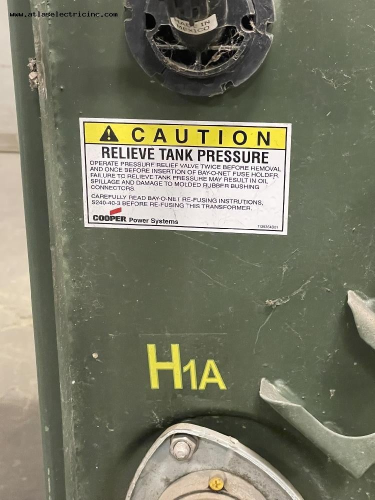 167 KVA 13200Y/7620 Primary, 120/240 Secondary, Howard Industries Ind., oil filled padmount transformer - Image 6