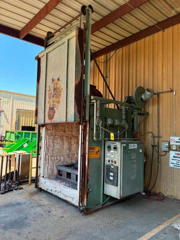 48" width x 48" H x 48" D L & L Special Furnace, gas fired, programmable control, 2100&deg;F - Image 1