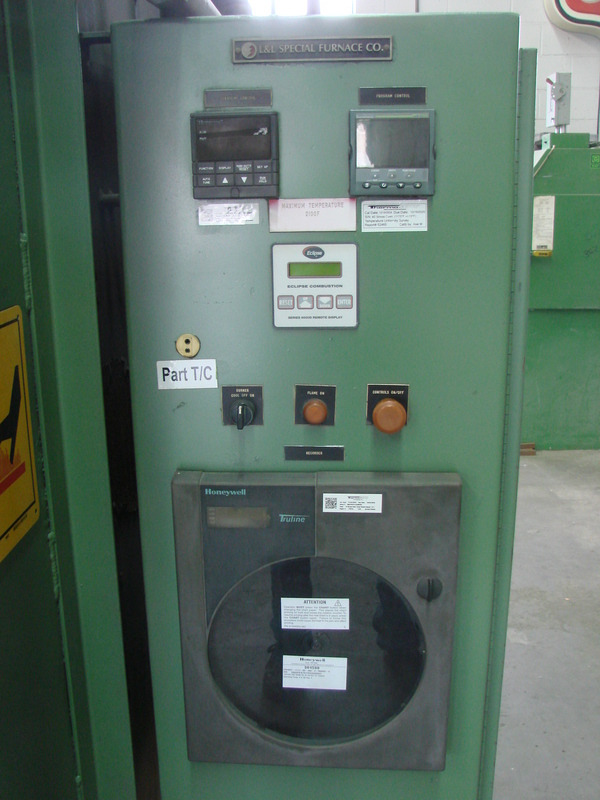 48" width x 48" H x 48" D L & L Special Furnace, gas fired, programmable control, 2100&deg;F - Image 7