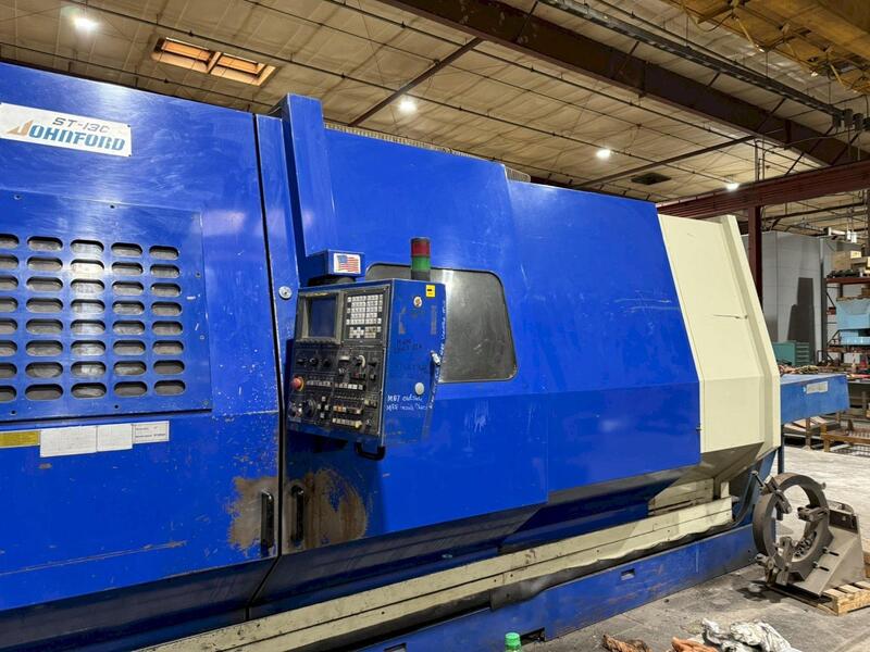 Johnford #ST-130C, CNC Lathe, 36.2" swing, 27.6" swing over cross slide, 20"/24" chuck, 5.5" bar, 7.9" - Image 5
