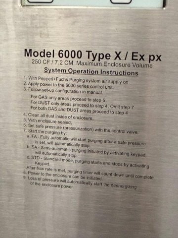 200 gallon Pepper+Fuchs, Stainless steel mix tank with purge system, 36" dia. x 48" straight side - Image 4