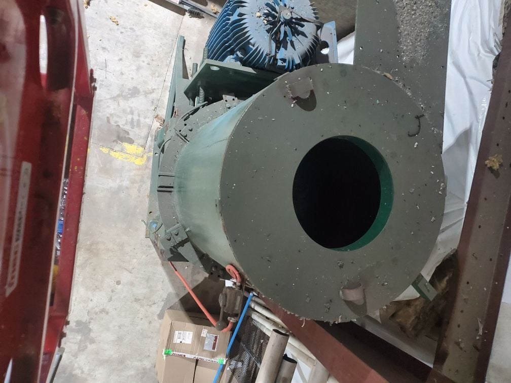 Plastic densifier, 200 HP, belt driven - Image 3
