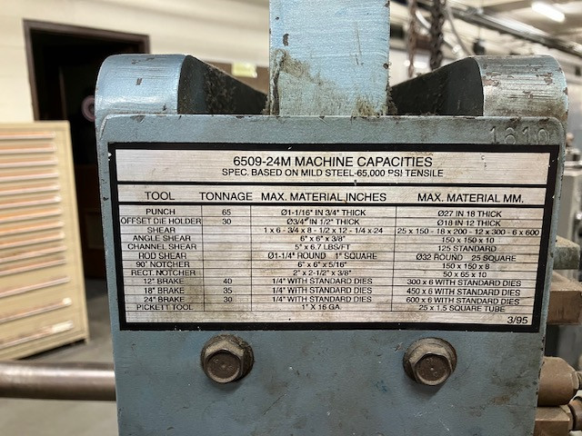 6" x 6" x 3/8" Scotchman #6509-24M, 65 ton - Image 2