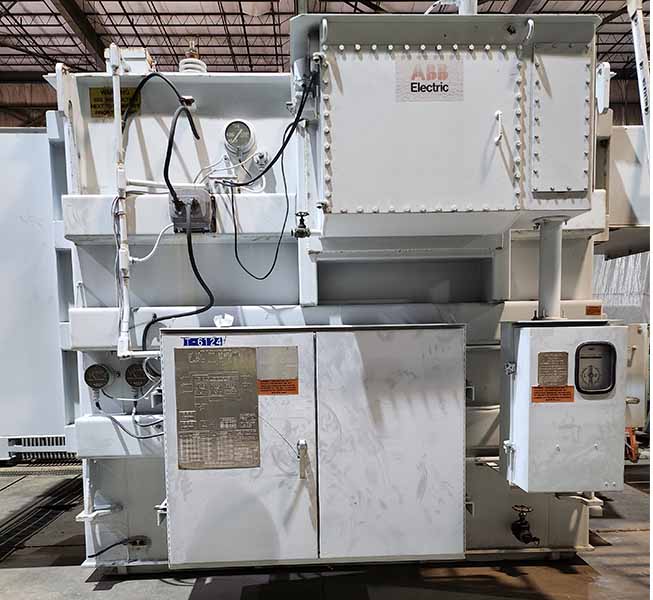 10000/14000 kVA, 22900 Delta Primary, 4160/2400 Wye Secondary, ASEA, LTC Substation - Image 2