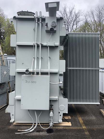 7500/8400/10500 kVA, 115000 Delta Primary, 4160/2400 WYE Secondary, General Electric Substation - Image 2