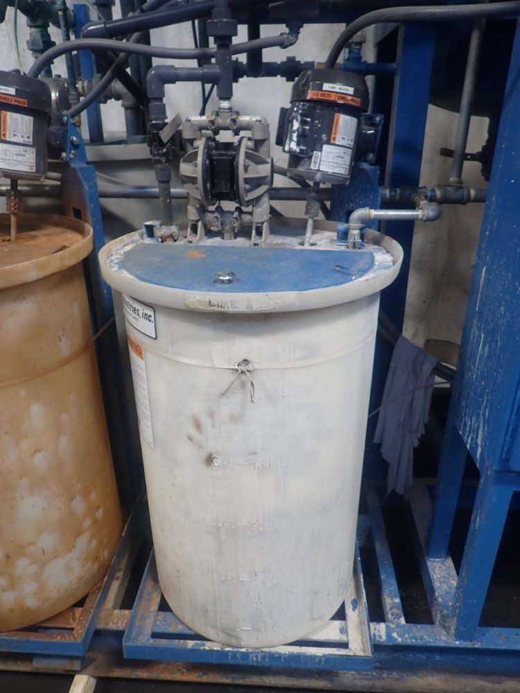 Alar #Flex-O-Star-200, Batch Dewatering Filter System, 3.1 sq.ft. Filter Area, 12" diameter x 12" Face Drum - Image 7