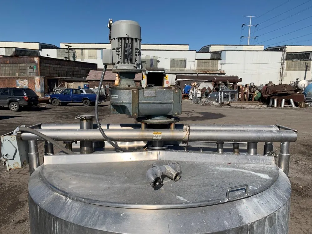 300 gallon APV Crepaco, Stainless Steel Kettle, 64" diameter x 14" straight side, 75 psi @ 350 F Jacket, 3 - Image 6