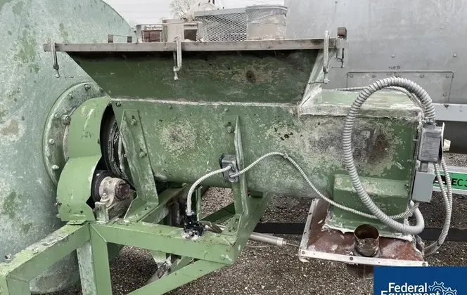 67 cu.ft. Burton #EC20-20, Mixer, carbon steel, 4000 lb. capacity, 58" diameter x 60" L Drum, 7 HP - Image 10