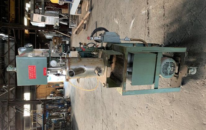 1 gallon Myers #VHC-L550, Dual Shaft Vacuum Mixer, Stainless Steel, 14 psi Jacket, 5 HP, 230/460 V, 1988 - Image 2