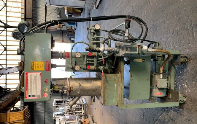 1 gallon Myers #VHC-L550, Dual Shaft Vacuum Mixer, Stainless Steel, 14 psi Jacket, 5 HP, 230/460 V, 1988 - Image 5