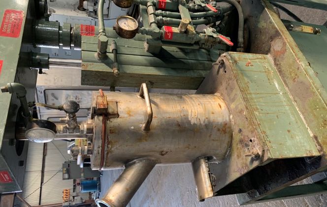 1 gallon Myers #VHC-L550, Dual Shaft Vacuum Mixer, Stainless Steel, 14 psi Jacket, 5 HP, 230/460 V, 1988 - Image 7