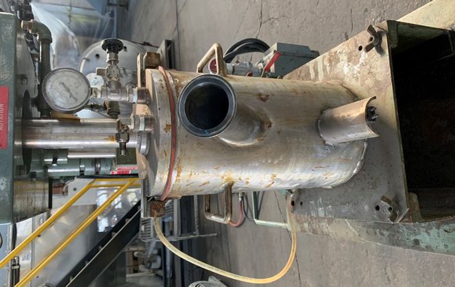 1 gallon Myers #VHC-L550, Dual Shaft Vacuum Mixer, Stainless Steel, 14 psi Jacket, 5 HP, 230/460 V, 1988 - Image 9
