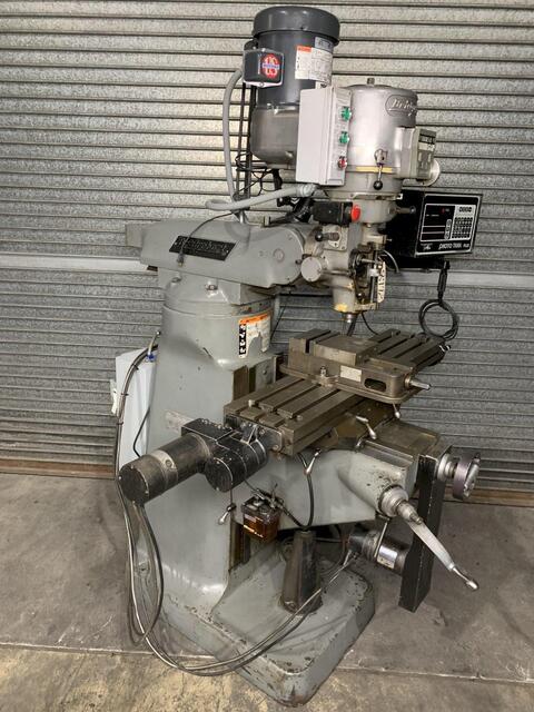 Bridgeport #Series-I ProtoTrak Plus CNC milling machine, 9" x42" table, 2 HP, 1988 - Image 2