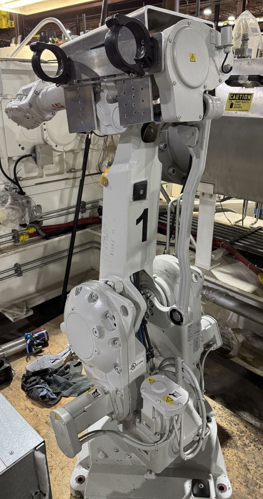 ABB Robots, 2 #IRB-2400/16, 1 #IRB-1600-10/1.45, IRC5 controls, 2015, AS IS (Lot of 3) - Image 2