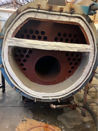30 HP Superior #4-X-156, firetube boiler, nat gas, warranty, 1992 - Image 3