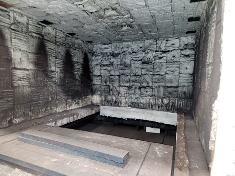 7' width x 7' L x 4' H Noble, 2000°F gas fired - Image 3