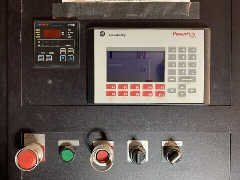 1000 HP Allen-Bradley, 7000A-A140DE-RPDTD, Powerflex 7000 VFD, insulated building, 4160 Volts - Image 5