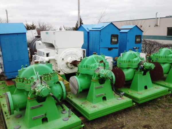 11667 GPM @ 1624' TDH, Sulzer #HSB, 14x14x23, split case pump, 3580 rpm, 2007 (4 available) - Image 6