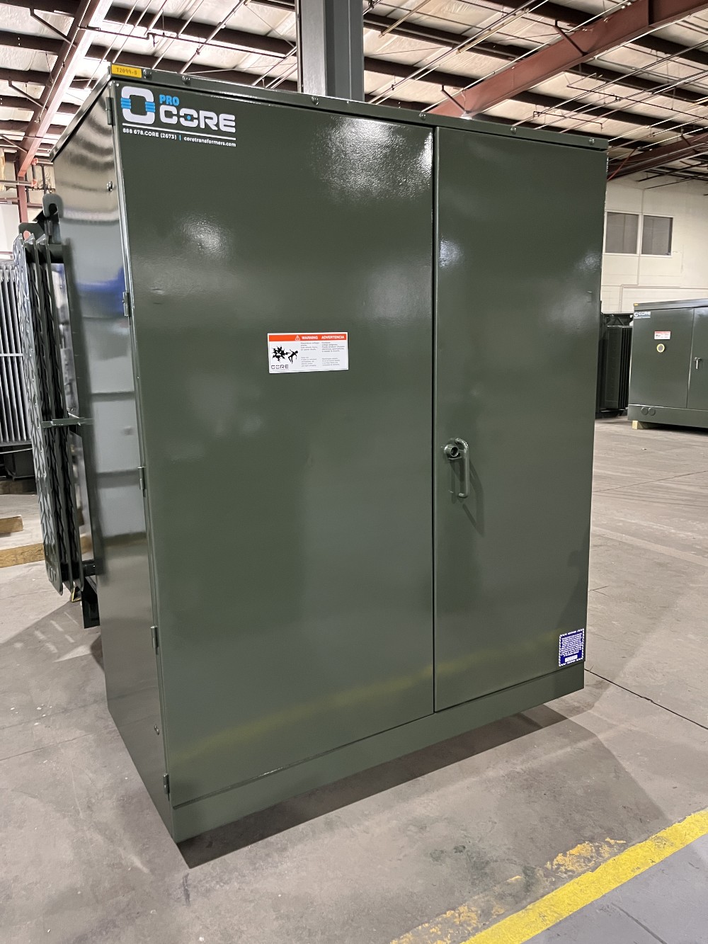 2000 KVA 13800GrdY/7968 Primary, 480Y/277 Secondary, Pad, proCORE - Image 1