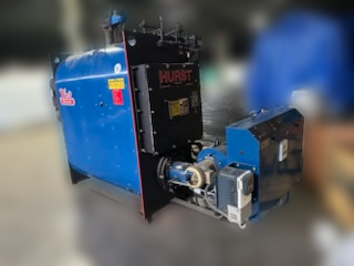 30 HP Hurst #CR2-G-15HTD, Boiler Low-Pressure Steam Boiler, nat gas Powerflame burner, 2012 - Image 9