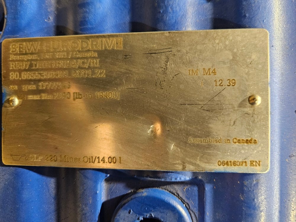 Sew Eurodrive, pump gearbox w/ 20 HP motor - Image 4