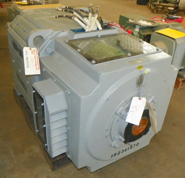 600 HP 1200 RPM Reliance, Frame B5810ATZ, DPFVBB, 500 VA, 240 VF - Image 1