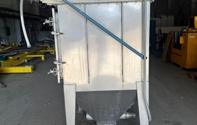 IAC, Bag Dump Station, Stainless Steel, w/Integrated Dust Collector & Blower - Image 1