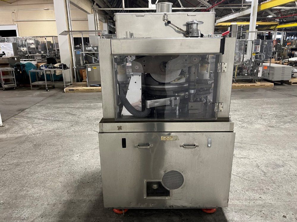 Manesty #MKIIA, Tablet Press, Rebuilt by IPR, 39-Station, Double Sided w/Force Feeders, 10 HP, 1760 RPM - Image 4