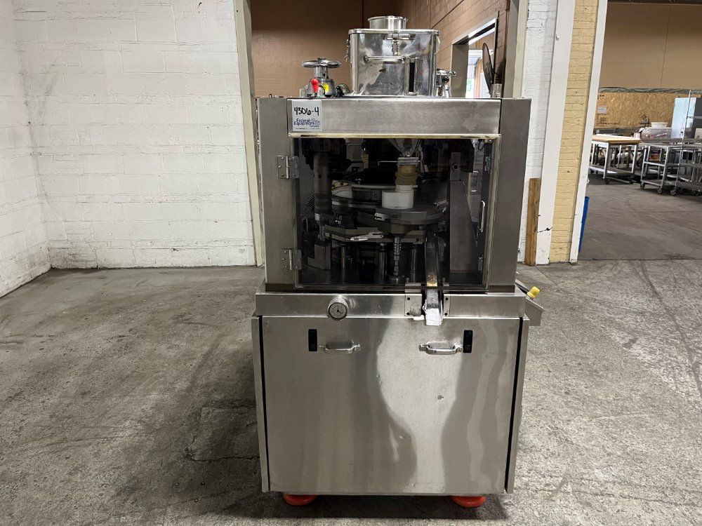 Manesty #MKIIA, Tablet Press, Rebuilt by IPR, 39-Station, Double Sided w/Force Feeders, 10 HP, 1760 RPM - Image 5