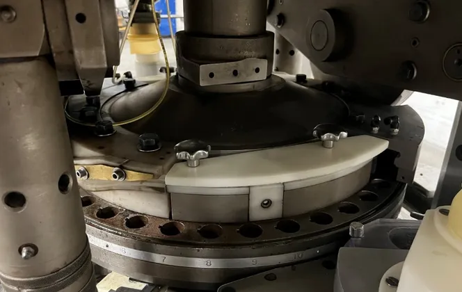 Manesty #MKIIA, Tablet Press, Rebuilt by IPR, 39-Station, Double Sided w/Force Feeders, 10 HP, 1760 RPM - Image 10
