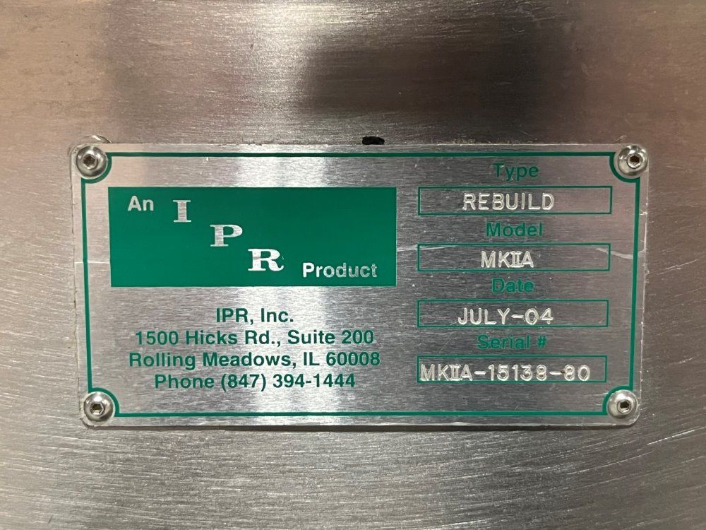 Manesty #MKIIA, Tablet Press, Rebuilt by IPR, 39-Station, Double Sided, 10 HP, 1760 RPM, 208-230/460 V, 2004 - Image 2