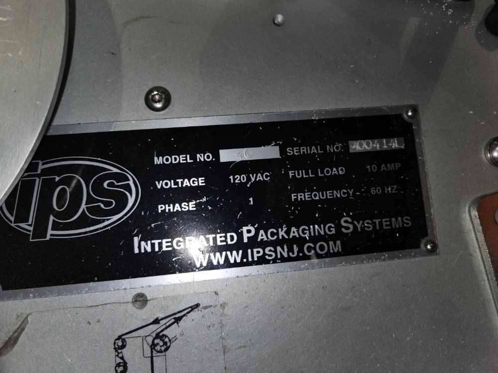 IPS #1500, Wrap-Around Labeler, w/Printer and Programmer, 120 V - Image 7