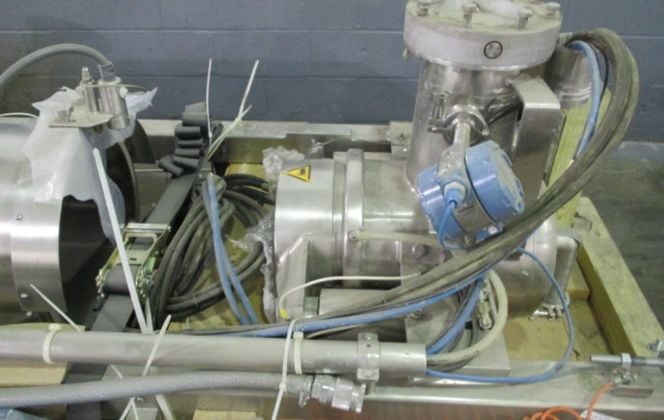 Glatt #GPCG-5, Fluid Bed Dryer/Granulator, Stainless Steel, 7" & 9" Wurster Inserts w/Expansion Chambers - Image 2