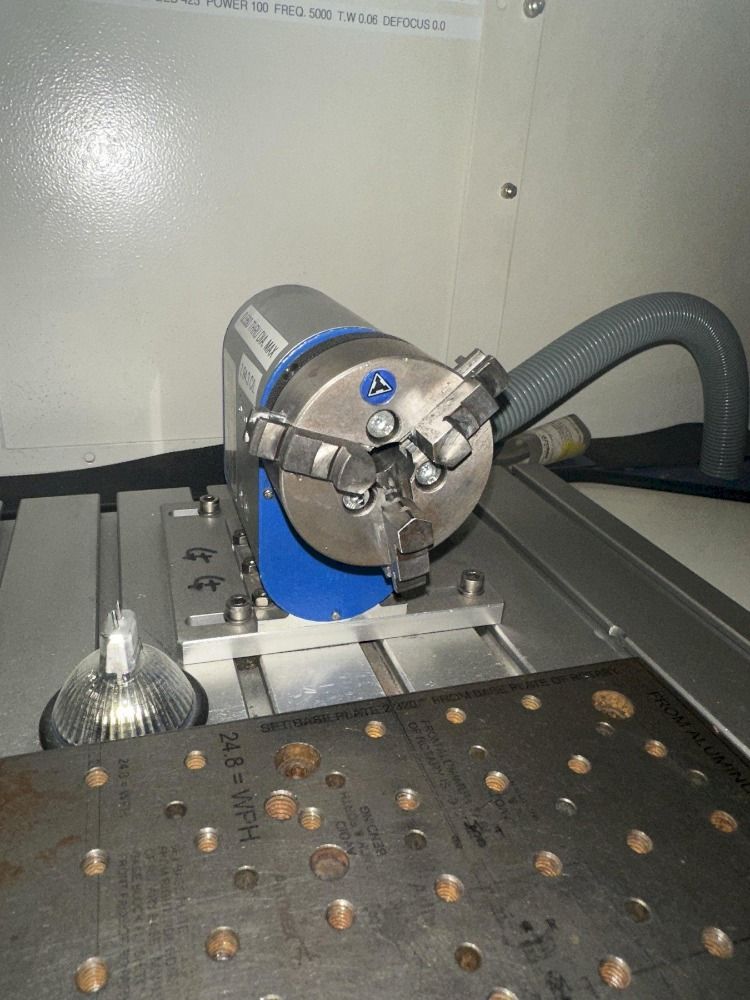 Trumpf #TruMark-Station-5000, Rotary Laser Marker, Rotary Axis, Auto Door, 115/230 V, 2 kW, 2008 - Image 3
