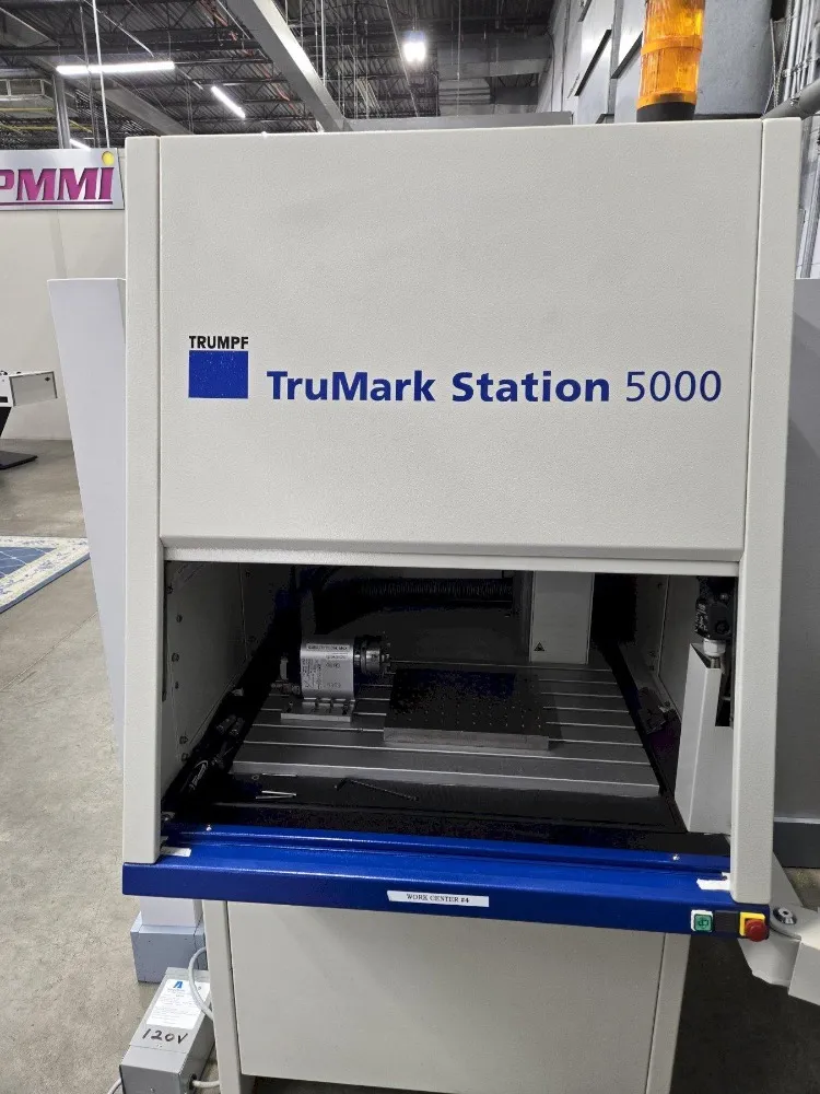 Trumpf #TruMark-Station-5000, Rotary Laser Marker, Rotary Axis, Auto Door, 115/230 V, 2 kW, 2008 - Image 7