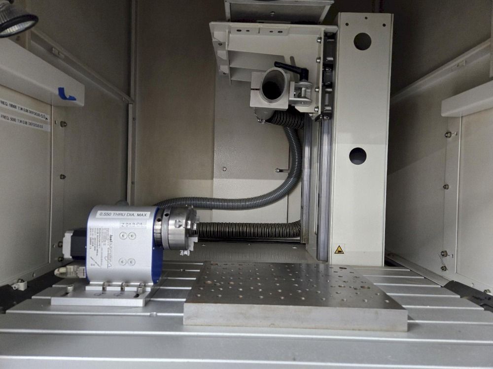 Trumpf #TruMark-Station-5000, Rotary Laser Marker, Rotary Axis, Auto Door, 115/230 V, 2 kW, 2008 - Image 9