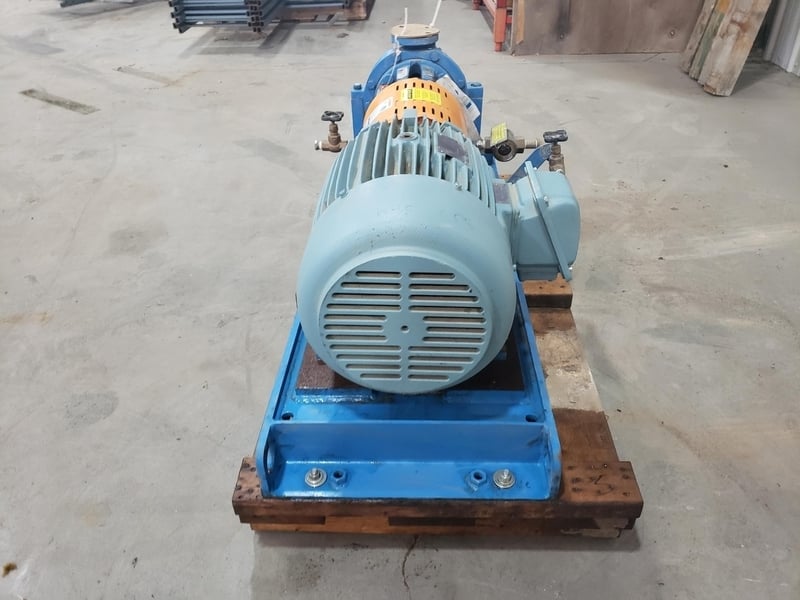 Goulds #HT96, pump assembly with 15 HP Teco Westinghouse motor, 80 GPM, 575 V., 2012 - Image 4