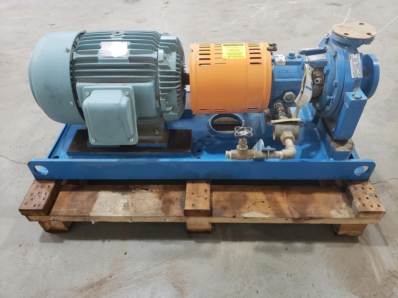 Goulds #HT96, pump assembly with 15 HP Teco Westinghouse motor, 80 GPM, 575 V., 2012 - Image 6