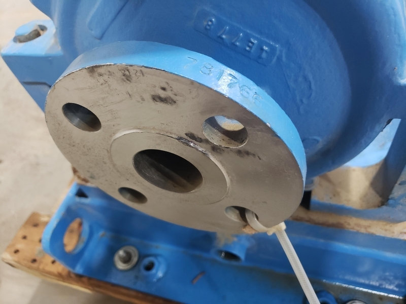 Goulds #HT96, pump assembly with 15 HP Teco Westinghouse motor, 80 GPM, 575 V., 2012 - Image 9