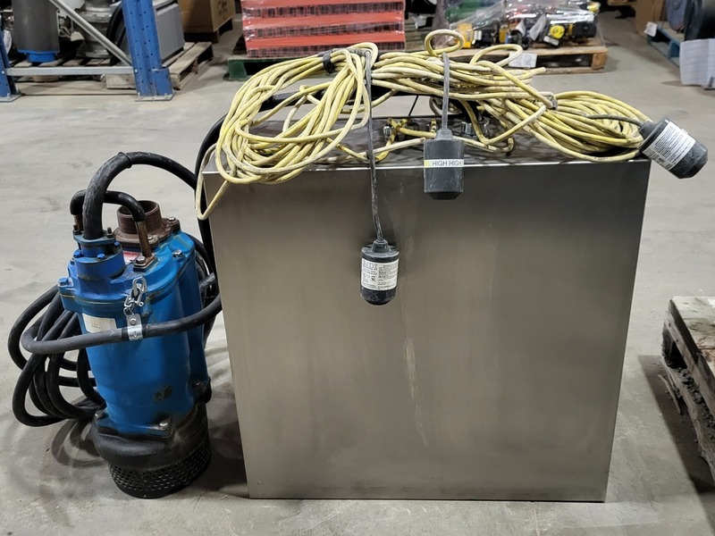 132 GPM @ 93' TDH, Toyo #DXL7.5-1, submersible pump with control panel, 7.5 HP - Image 2