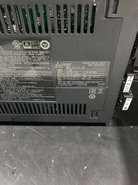 Mitsubishi #MDS-EJ-V1-40 servo drive unit new - Image 5
