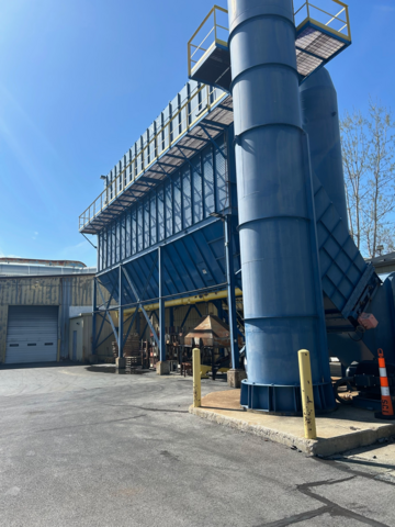 75000 cfm Delta Ducon #600' B' CL.EHD Arr 1, dust collector, baghouse, 300 HP, 1996 - Image 5