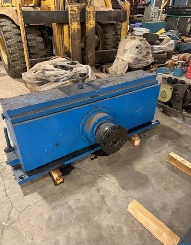 96" x .25" DBI, 4-hi precision leveler, 19 work rolls, 3" roll diameter, motorized tilt, 2 gear boxes - Image 7
