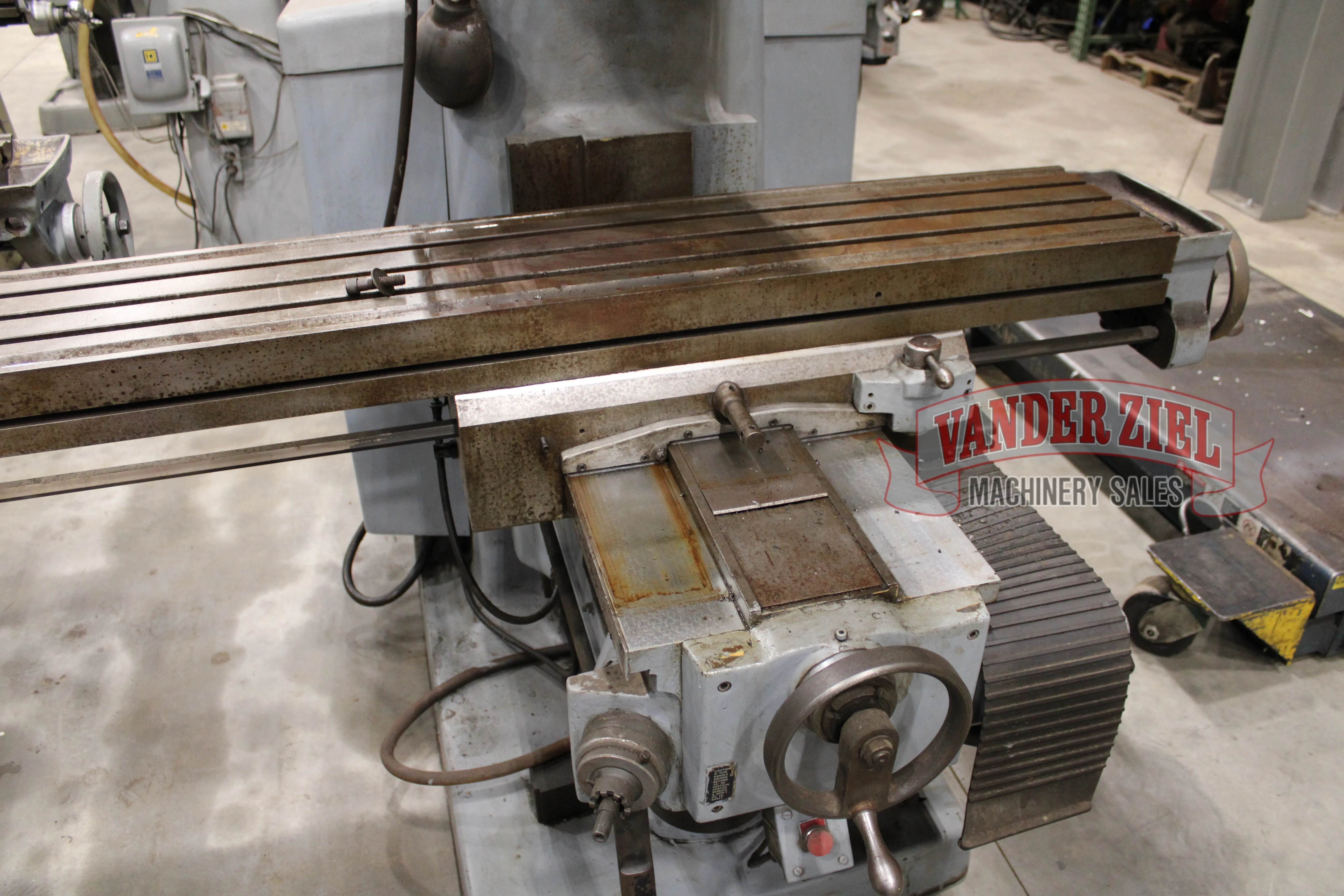 Bridgeport #Series-II, vertical knee mill, 11" x58" table - Image 3